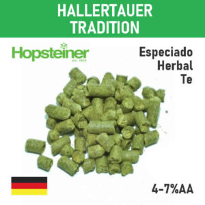 LUPULO HALLERTAUER TRADITION X 100 GRS.