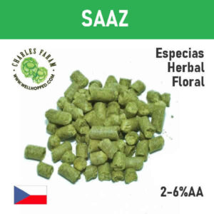 LUPULO SAAZ X 100 GRS