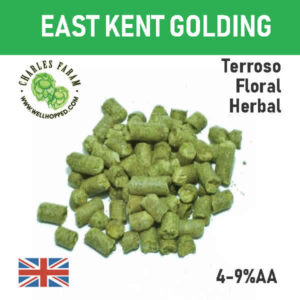 LUPULO EAST KENT GOLDING X 100 GR
