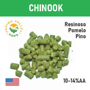 LUPULO CHINOOK X 100 GRS.