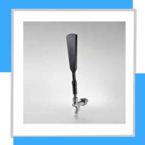 TAP HANDEL RECTO NEGRO 23 CM.